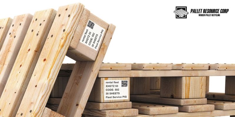 labeling of wooden pallets